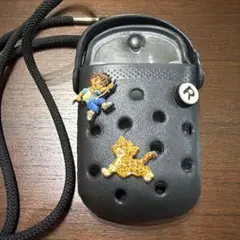 Crocs クロックス ディエゴ　ネックストラップ ポーチ ブラックのサムネイル