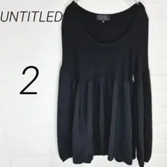 UNTITLED ニットワンピ　レディース　2