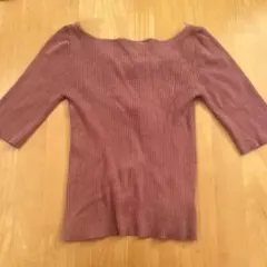 snidel リボン付きニット