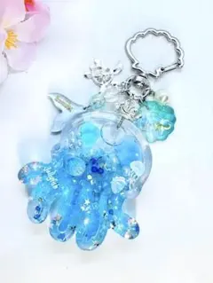 クラゲシェイカー　シャカシャカキーホルダー　No.109
