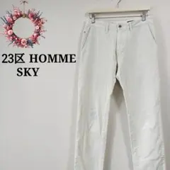 23区オム◇コーデュロイパンツ スキニー カジュアルパンツ ストレッチ L