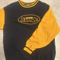 XLARGE スウェット ブラック イエロー Mのサムネイル