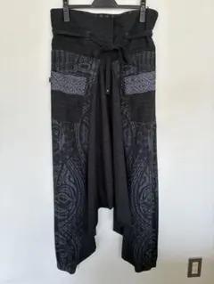PSYLO サルエルパンツ ブラック サイロ　サイズ2