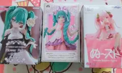 初音ミク 桜ミク フィギュア まとめ売り☆