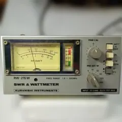 【箱付・絶版希少品】クラニシ RW-902M SWR&WATT METER 無線 箱付・絶版希少品】クラニシ RW-902M SWR&WATT METER 無線 - メルカリ