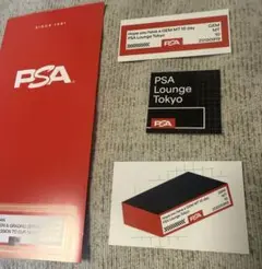PSA LOUNGE TOKYO オープン記念 ステッカー 3枚セット
