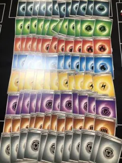 ポケモンカード エネルギーカードセット 各12枚