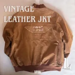 希少 Archive leather bomber jkt 90s