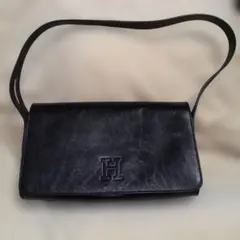 ヒロフ ショルダーバッグ フォーマル ブラック HIROFU