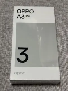 【新品未開封】OPPO A3 5G パープル 128GB シュリンク付き