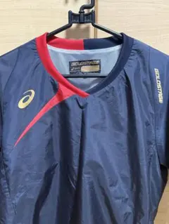アシックス ゴールドステージ　 半袖ジャケット　Mサイズ