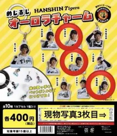 阪神タイガース めじるしオーロラチャーム 3個セット【才木・小幡・佐藤】
