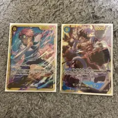 神速の拳　コビー　モンキー・D・ルフィ シークレットOP11-118