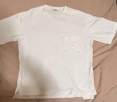 UNIQLO U ホワイト ポケット付き Tシャツ M