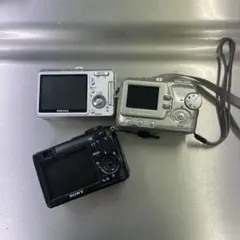 コンパクトデジタルカメラ 3台セット PENTAX OLYMPUS SONYのサムネイル