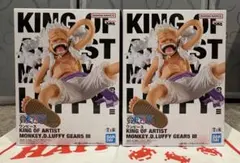 ワンピース KINGOFARTIST ルフィ GEAR5 III 2体セット