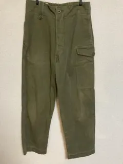 60's イギリス軍 Overall Green Trousersのサムネイル