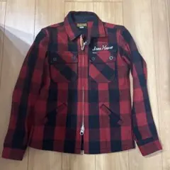 IRON HEART 赤黒ウエスタンチェックネルシャツ　L ヘビーネルシャツ IRON HEART 赤黒ウエスタンチェックネルシャツ L ヘビーネルシャツ
