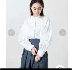 MARW UNITED ARROWS ギャザースリーブシャツ