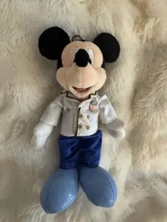 ディズニーシー　ぬいぐるみバッジ　プラザ　ディレクター　ミッキー