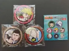 HUNTER×HUNTER 和紙缶バッジvol.4 ビスケ ゴレイヌ ゲンスルー
