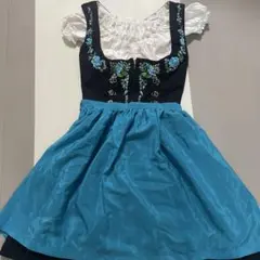 ディアンドル　フォークダンス衣装　チロリアン　衣装　希少　チロルワンピース