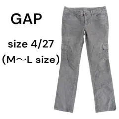 GAP　カーゴパンツ　コーデュロイ　ズボン　レディース　4/27 M 1130