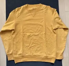 【美品】 UNIQLO ユニクロ スウェットシャツ トレーナー イエロー M