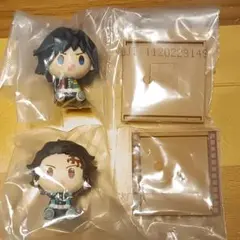 一番くじ　鬼滅の刃　姉の仇　F賞 ちょこのっこフィギュア 炭治郎と冨岡義勇セット