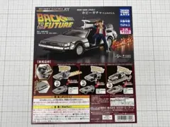 未使用 POP台紙 ガチャ バックトゥザフューチャー デロリアン 非売品