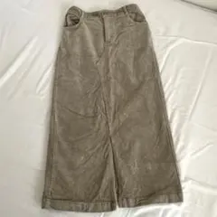 AMERICAN HOLIC コーデュロイタイトスカート ベージュ　Sサイズ