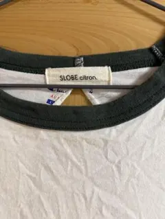 SLOBE citron. Champion ラグラン 七分袖カットソー L