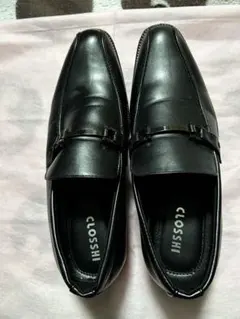 CLOSSHII ブラック ビジネスシューズ