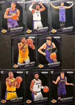 【936】LAKERS 全8枚　まとめ売りセット　PRIZM BLACK