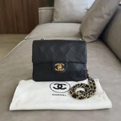 CHANEL ミニマトラッセ ブラック チェーンショルダーバッグ ヴィンテージのサムネイル
