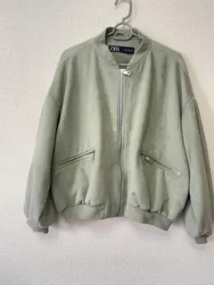 ZARA MA-1 ブルゾン　秋冬アウター　ゆったりサイズ　S