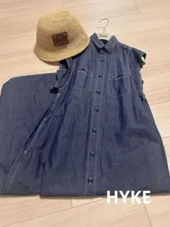 HYKE 美品★CHAMBRAY DRESS 人気完売品size1のサムネイル