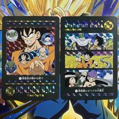 ドラゴンボール ビジュアルアドベンチャー サイヤ人編 2枚セット