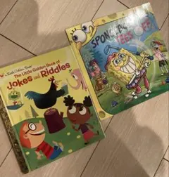 英語絵本 Spongebob Jokes and Riddles 2冊セット