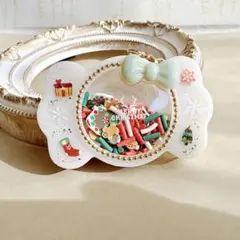 SALE クリスマスキャンディ　シェイカー　キーホルダー