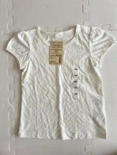 新品　無印良品　パフスリーブTシャツ　100cmのサムネイル