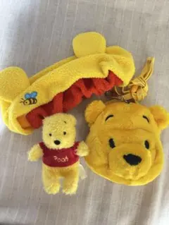 ディズニーリゾート ヘアバンド パスケース ぬいぐるみ キーホルダー セット