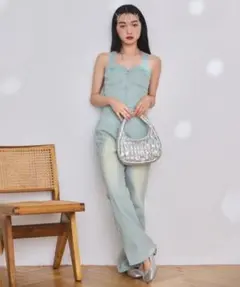 one after another ローズブローチ付きビスチェセットパンツのサムネイル