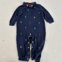 Ralph Lauren ネイビー ロンパース 12M