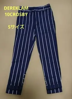 DEREK LAM 10 CROSBYストライプズボン