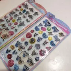 海外製　エンジェルブルー　ボンボンドロップシール