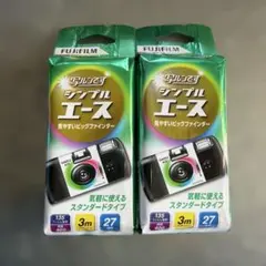 FUJIFILM 写ルンです SIMPLE ACE 27枚撮 2個セット - メルカリ