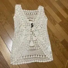 総レースロングベスト