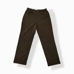 AMERICAN HOLIC クロップド丈 ストレッチパンツ ブラウン M