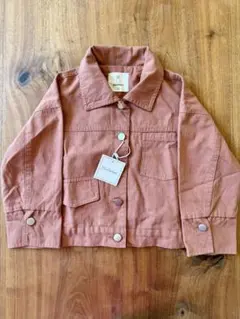 ★MISS PERFECT★ 新品　くすみピンク デニムジャケット 110